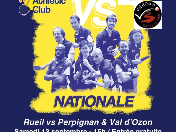 Rueil 1 / Perpignan 1 & Rueil 2 / Val d'Ozon 1