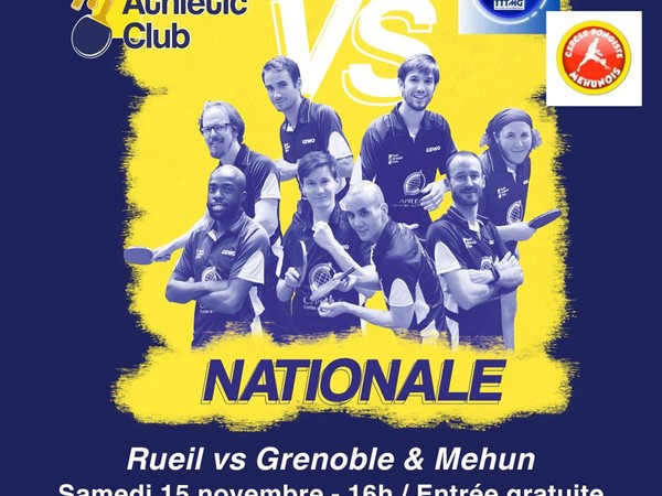 Rueil 1 / Perpignan 1 & Rueil 2 / Val d'Ozon 1