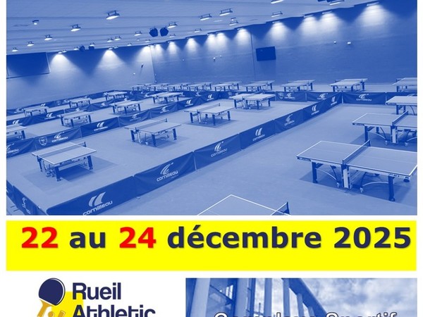 Stage de Ping du 22 au 24 décembre 2025