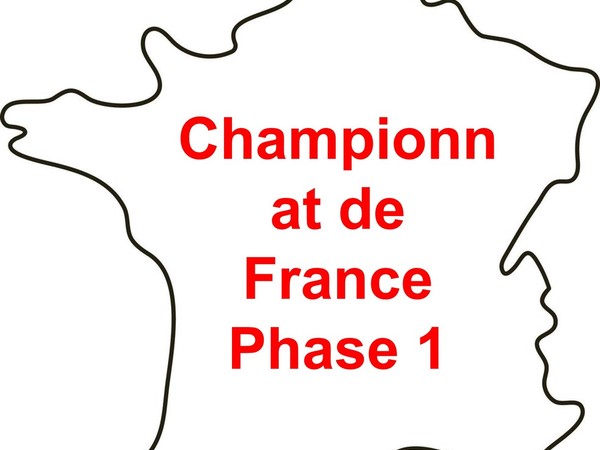 Résultats Championnat de France par équipes - 2023-2024 Phase 1